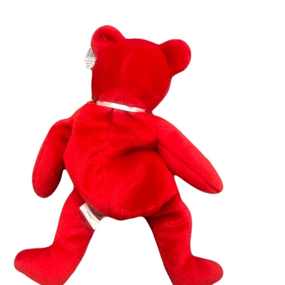 TY OSITO Red Mexico Beanie Baby - Picture 3 of 4